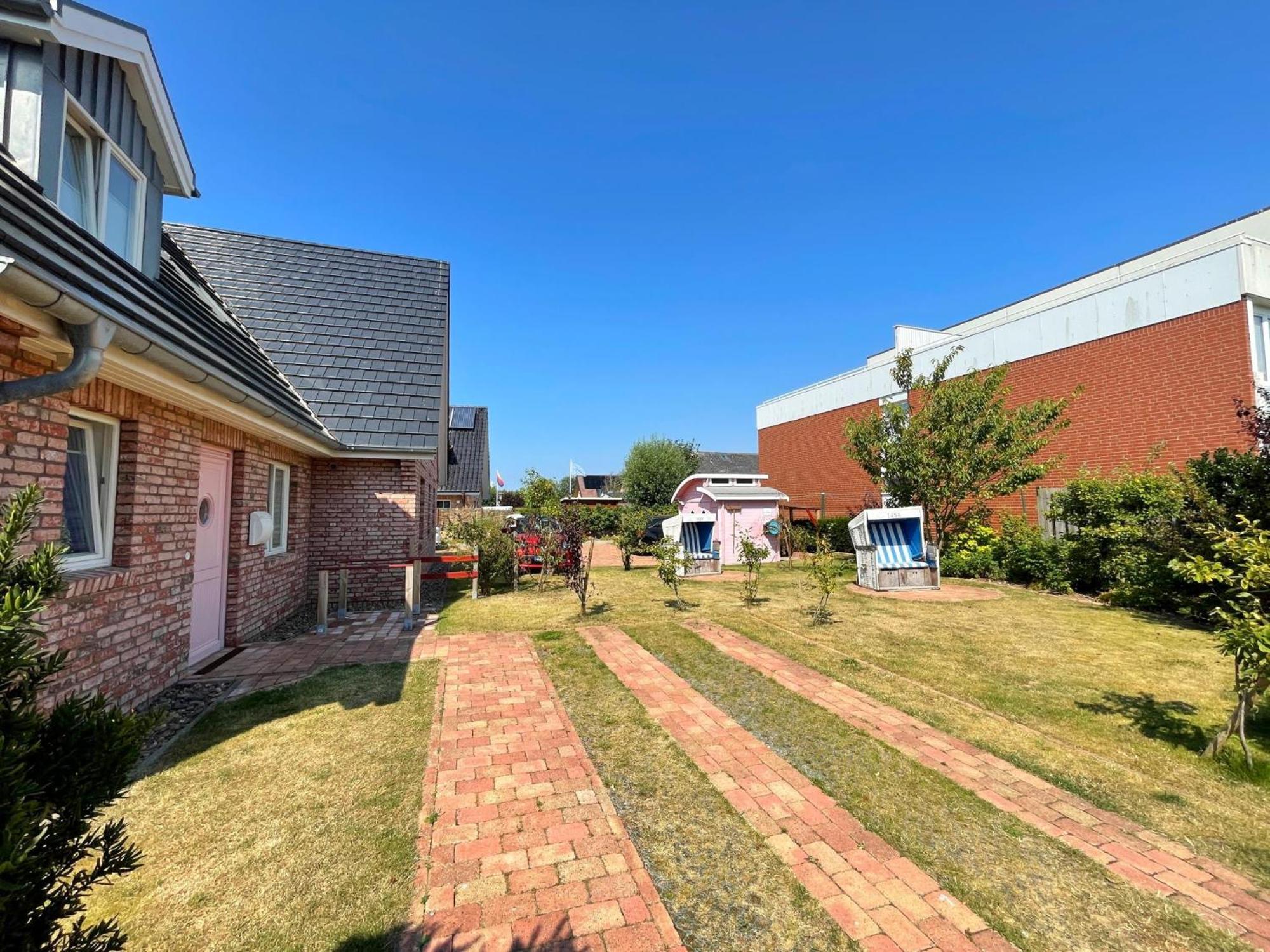 Haus Duenenrose App 1 Mit Terrasse Westerland Exterior foto
